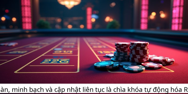 An toàn, minh bạch và cập nhật liên tục là chìa khóa tự động hóa Rikvip.