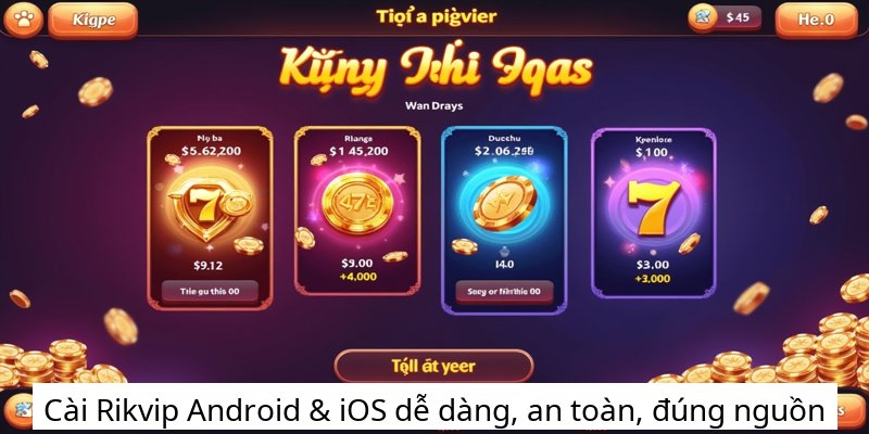 Cài Rikvip Android & iOS dễ dàng, an toàn, đúng nguồn