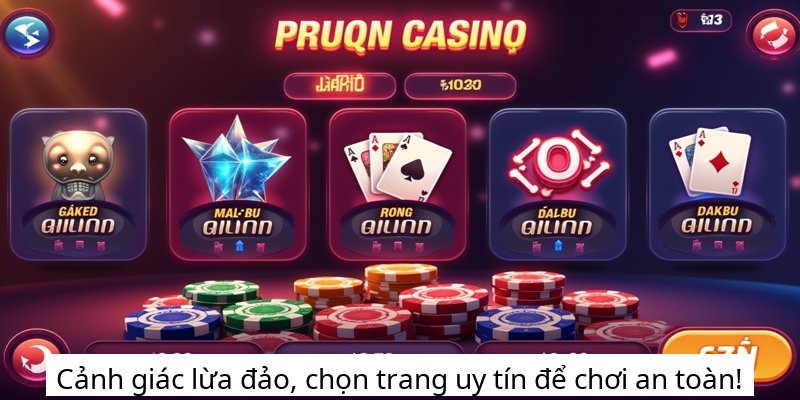 Cảnh giác lừa đảo, chọn trang uy tín để chơi an toàn!