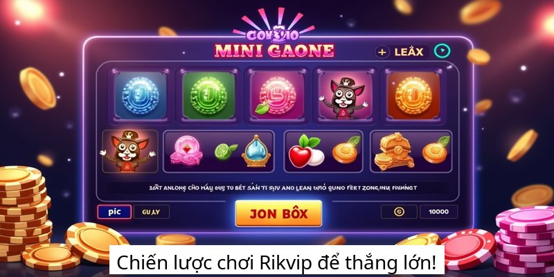 Chiến lược chơi Rikvip để thắng lớn!