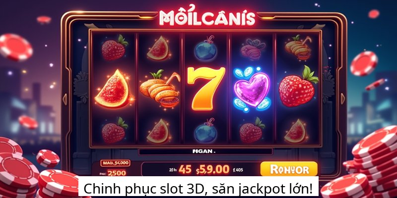 Chinh phục slot 3D, săn jackpot lớn!