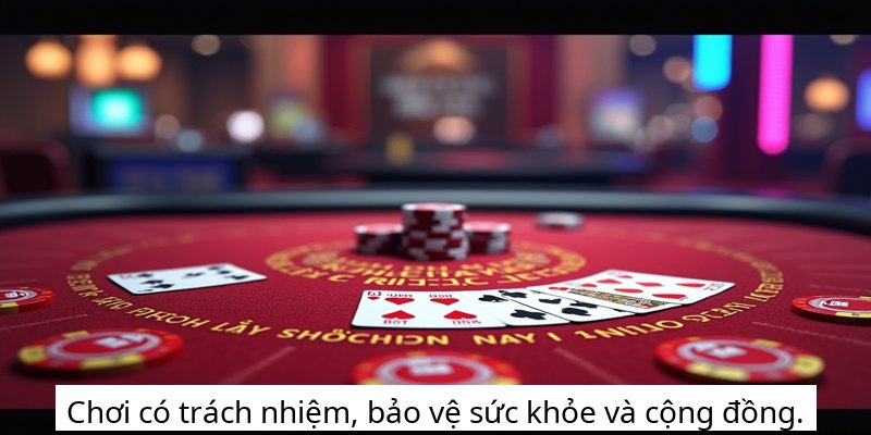 Chơi có trách nhiệm, bảo vệ sức khỏe và cộng đồng.