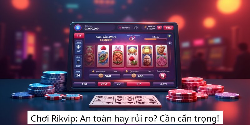 Chơi Rikvip: An toàn hay rủi ro? Cần cẩn trọng!