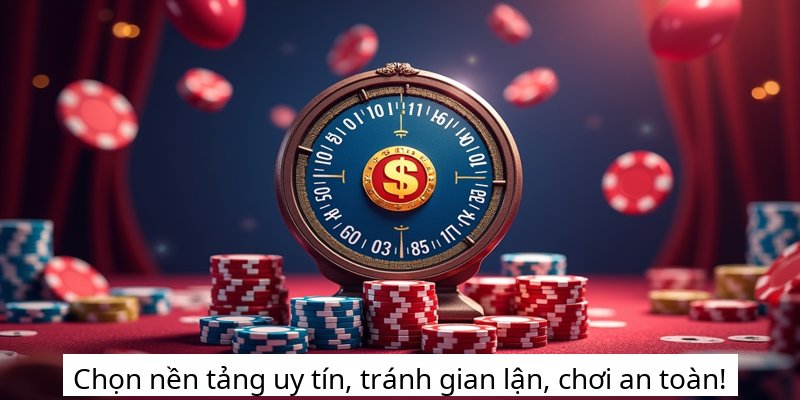 Chọn nền tảng uy tín, tránh gian lận, chơi an toàn!