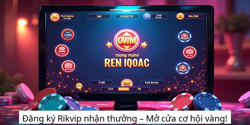 Đăng ký Rikvip nhận thưởng – Mở cửa cơ hội vàng!