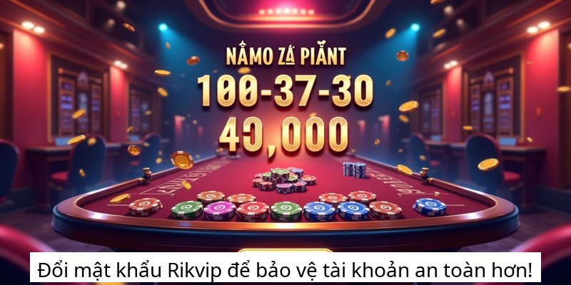 Đổi mật khẩu Rikvip để bảo vệ tài khoản an toàn hơn!