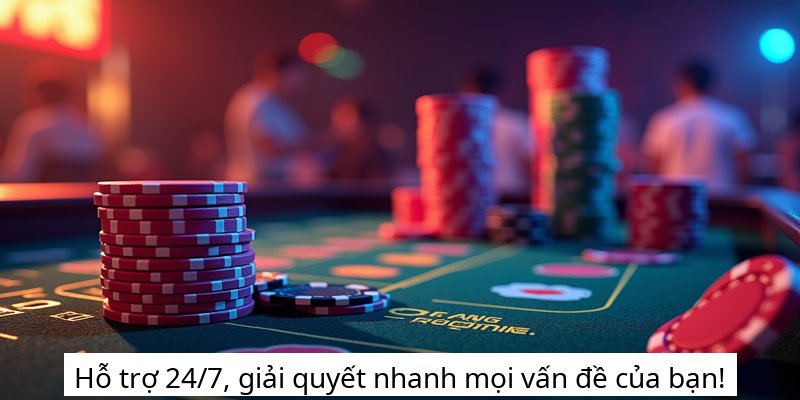 Hỗ trợ 24/7, giải quyết nhanh mọi vấn đề của bạn!