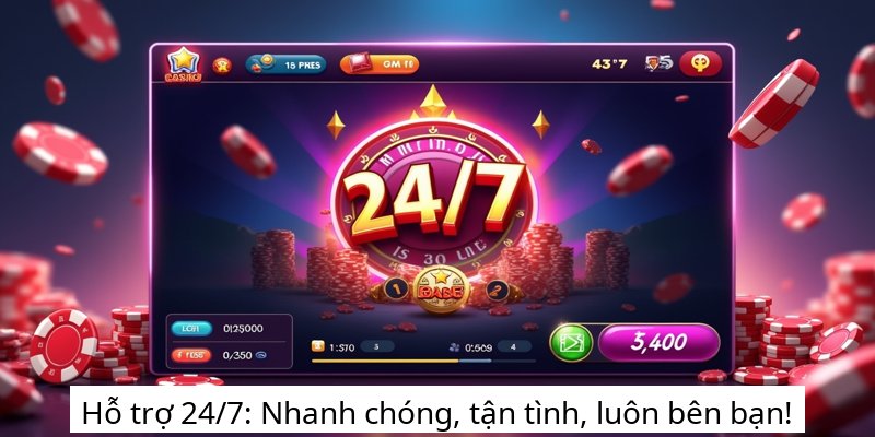 Hỗ trợ 24/7: Nhanh chóng, tận tình, luôn bên bạn!
