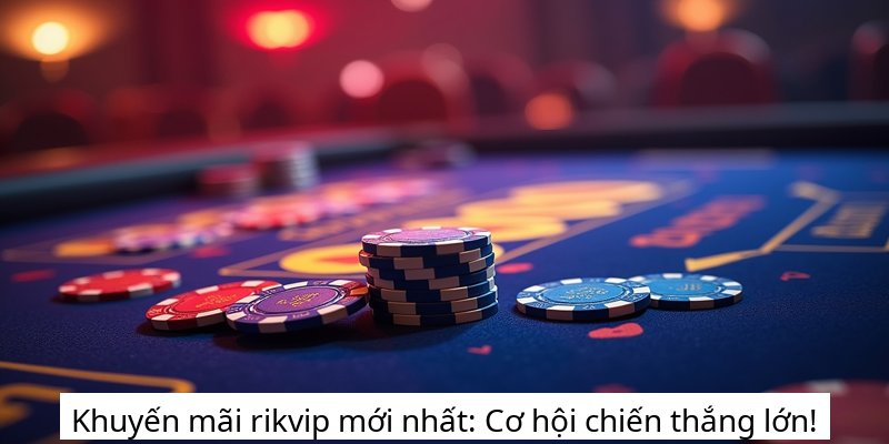 Khuyến mãi rikvip mới nhất: Cơ hội chiến thắng lớn!