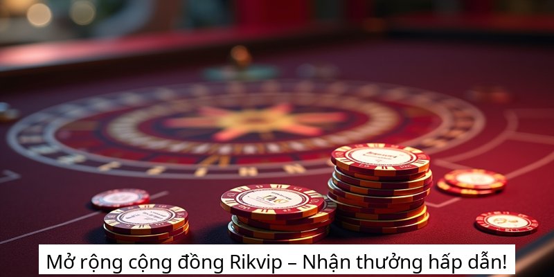 Mở rộng cộng đồng Rikvip – Nhận thưởng hấp dẫn!