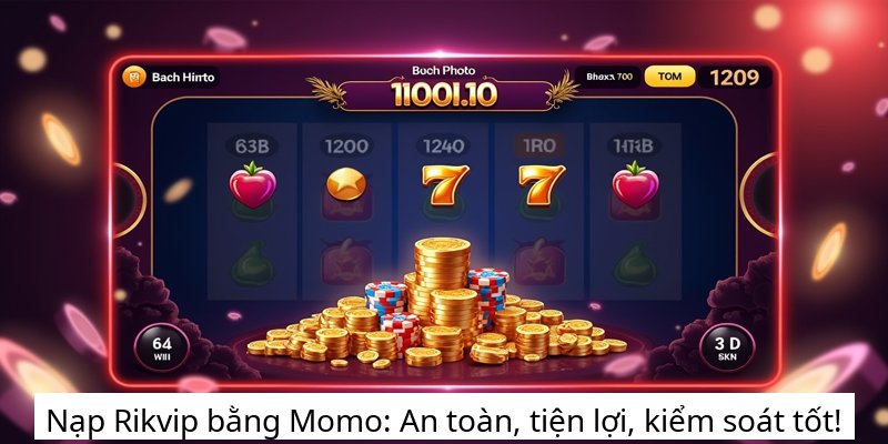 Nạp Rikvip bằng Momo: An toàn, tiện lợi, kiểm soát tốt!
