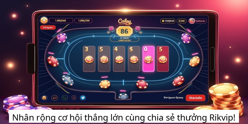 Nhân rộng cơ hội thắng lớn cùng chia sẻ thưởng Rikvip!