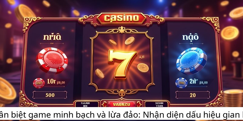 Phân biệt game minh bạch và lừa đảo: Nhận diện dấu hiệu gian lận