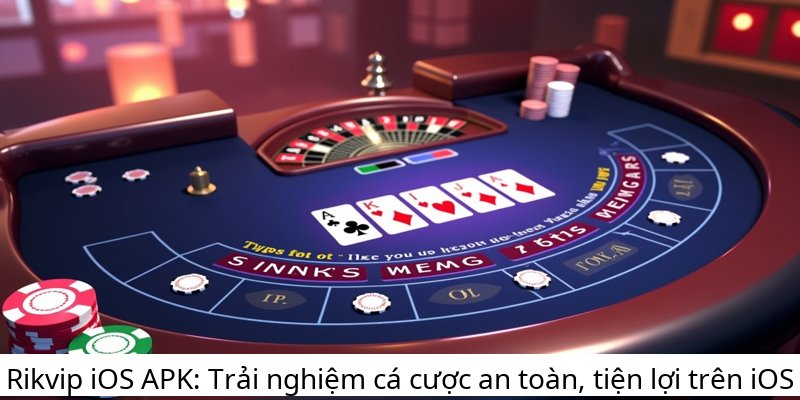Rikvip iOS APK: Trải nghiệm cá cược an toàn, tiện lợi trên iOS