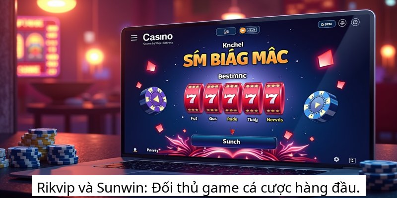 Rikvip và Sunwin: Đối thủ game cá cược hàng đầu.