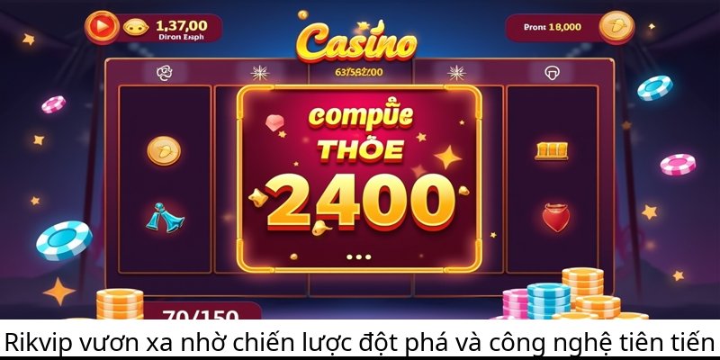 Rikvip vươn xa nhờ chiến lược đột phá và công nghệ tiên tiến