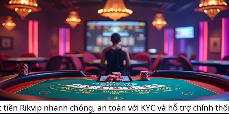 Rút tiền Rikvip nhanh chóng, an toàn với KYC và hỗ trợ chính thống.