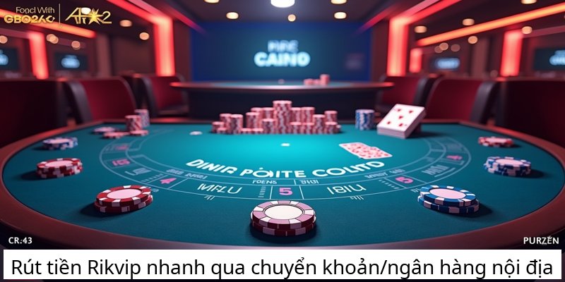 Rút tiền Rikvip nhanh qua chuyển khoản/ngân hàng nội địa