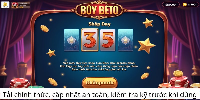 Tải chính thức, cập nhật an toàn, kiểm tra kỹ trước khi dùng