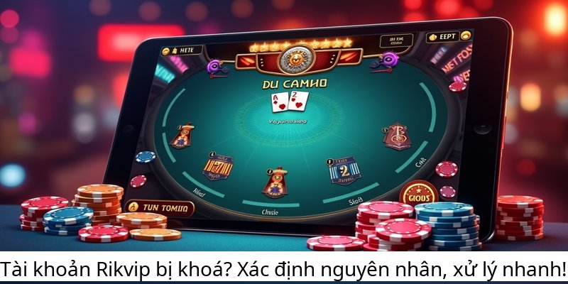 Tài khoản Rikvip bị khoá? Xác định nguyên nhân, xử lý nhanh!