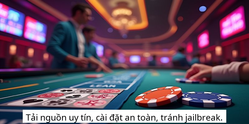 Tải nguồn uy tín, cài đặt an toàn, tránh jailbreak.