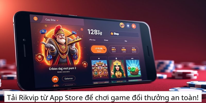 Tải Rikvip từ App Store để chơi game đổi thưởng an toàn!