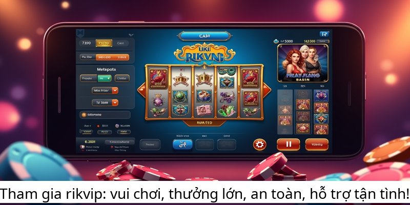 Tham gia rikvip: vui chơi, thưởng lớn, an toàn, hỗ trợ tận tình!
