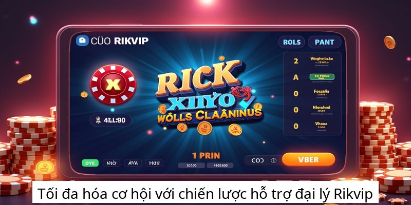 Tối đa hóa cơ hội với chiến lược hỗ trợ đại lý Rikvip